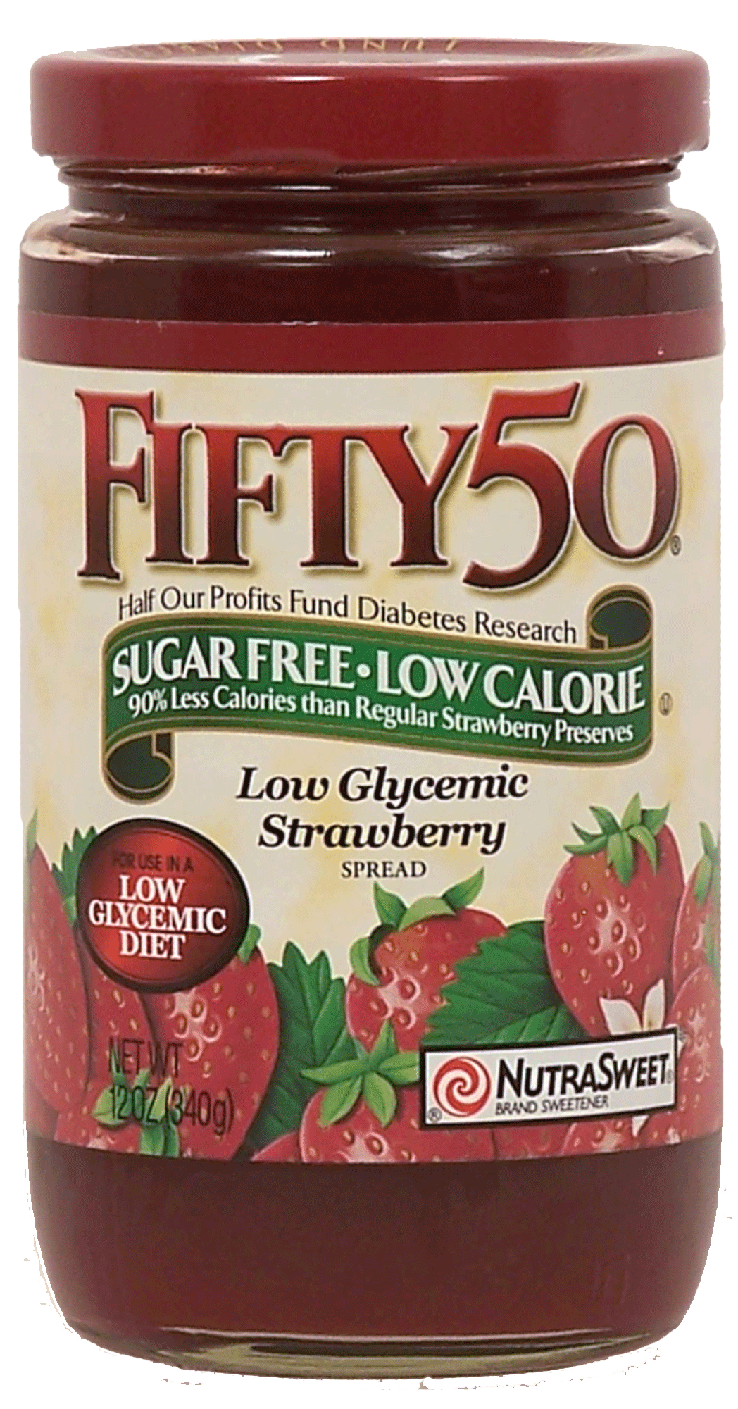 Fifty 50&nbsp;&nbsp;sugar free strawberry spread half our profits fund diabetes research Full-Size Picture